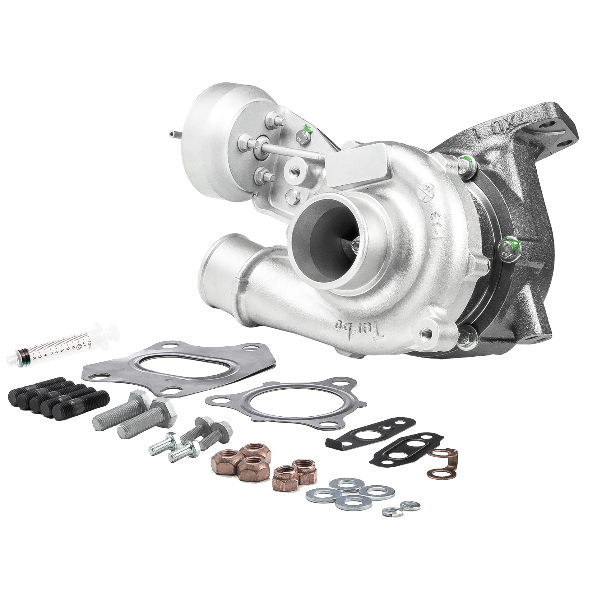 BR Turbo VT13RSM: Turbolader REMANUFACTURED TURBOCHARGER WITH MOUNTING KIT mit Anbau-/Befestigungsmaterial