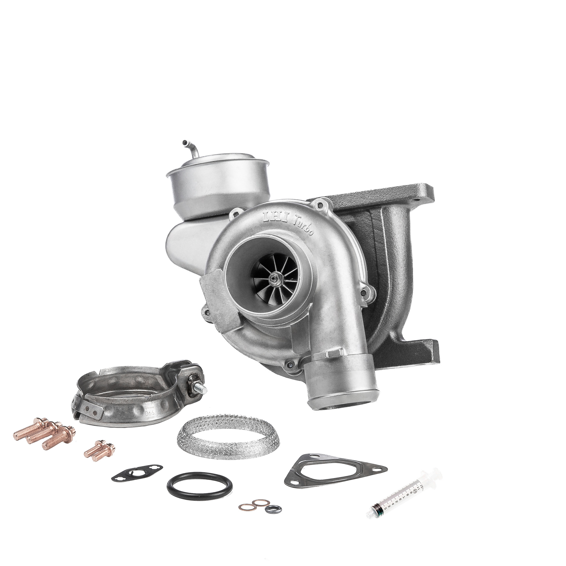 BR Turbo VV14RSM: Turbocharger REMANUFACTURED TURBOCHARGER WITH MOUNTING KIT met montage-/bevestigingsmateriaal