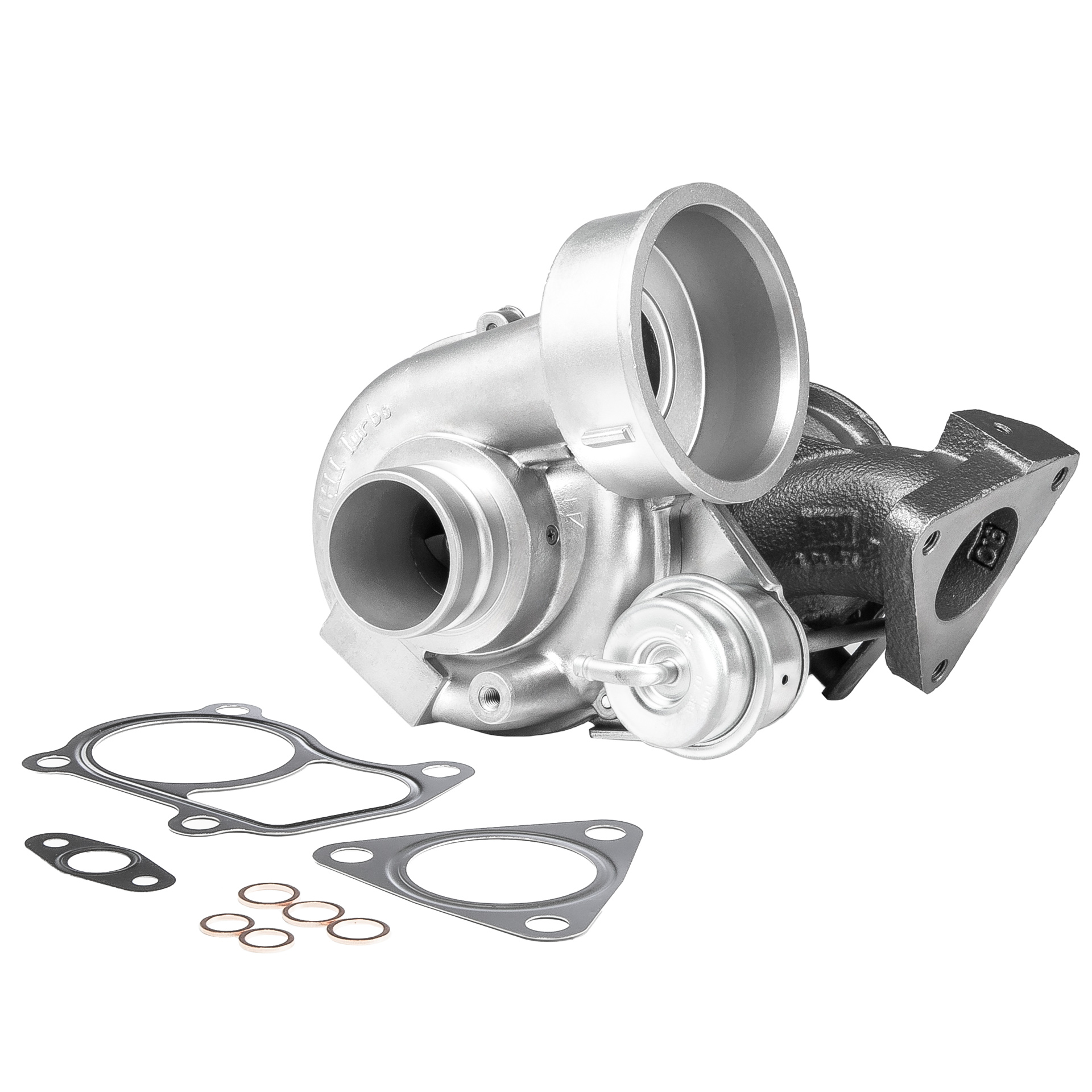 BR Turbo VV16RSG: Turbosprężarka REMANUFACTURED TURBOCHARGER WITH GASKET KIT zawiera komplet uszczelek