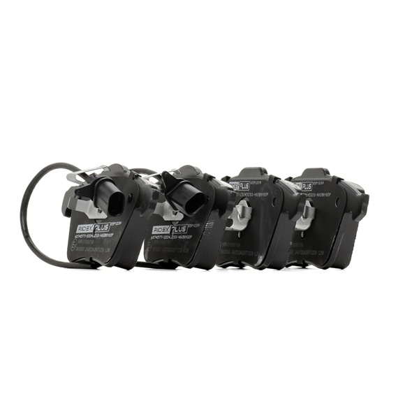 RIDEX PLUS 402B0102P Τακάκια φρένων AUDI A4 Sedan (8EC, B7) 150 PS Βενζίνη κόστος