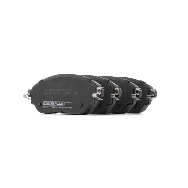 RIDEX PLUS 402B0804P Remblokken OPEL Vivaro B Flatbed Vrachtwagen / Chassis (X82) 140 Pk Diesel kosten