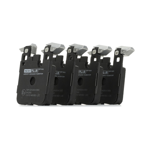 RIDEX PLUS 402B0939P Комплект спирачно феродо, дискови спирачки BMW 2 Купе (F22, F87) 320 K.C. бензин цена