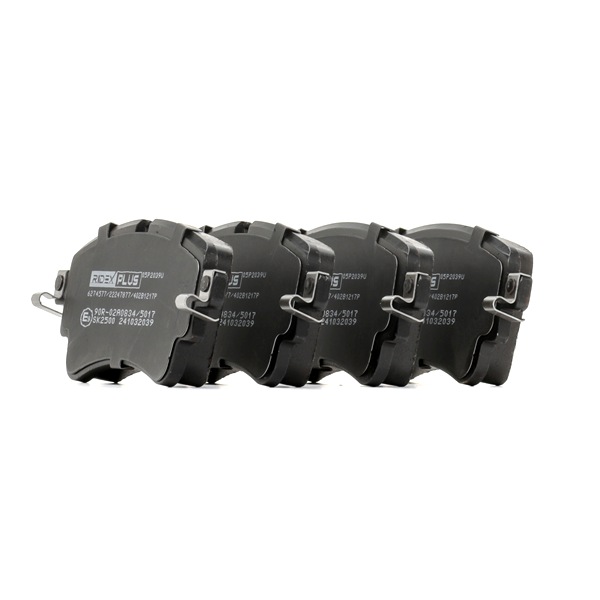 RIDEX PLUS 402B1217P Bremsbeläge AUDI A6 Avant (4A5, C8) 245 PS Benzin Kosten