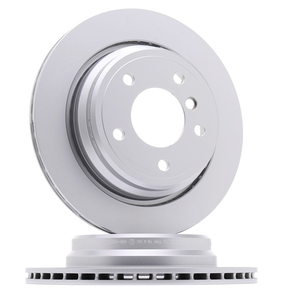RIDEX PLUS 82B0162P: Disco de freno Eje trasero, Ø: 297,8mm, ventilación externa, Fundición gris, Ø: 297,8mm, revestido, sin perno de sujeción de rueda, sin buje de rueda