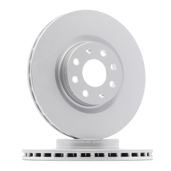 RIDEX PLUS 82B0392P: Bremseskive foraksel, Ø: 284mm, indvendigt ventileret, Ø: 284mm, coatet, med skruer