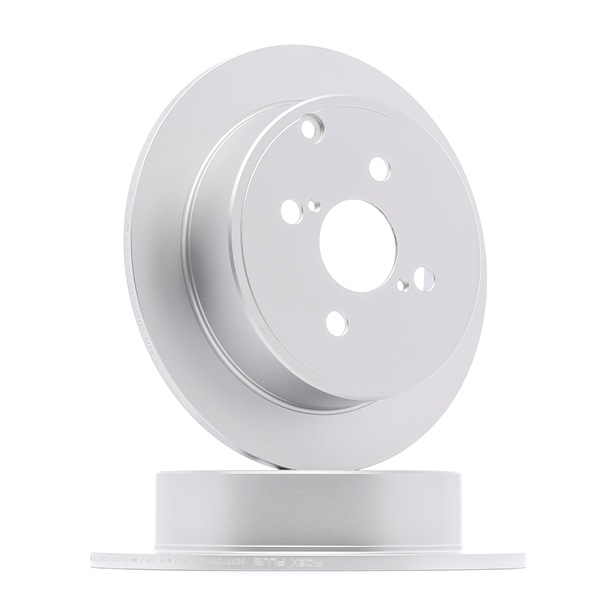 RIDEX PLUS 82B0072P Δισκόπλακα TOYOTA Yaris Hatchback (_P1_) 75 PS Πετρέλαιο κόστος