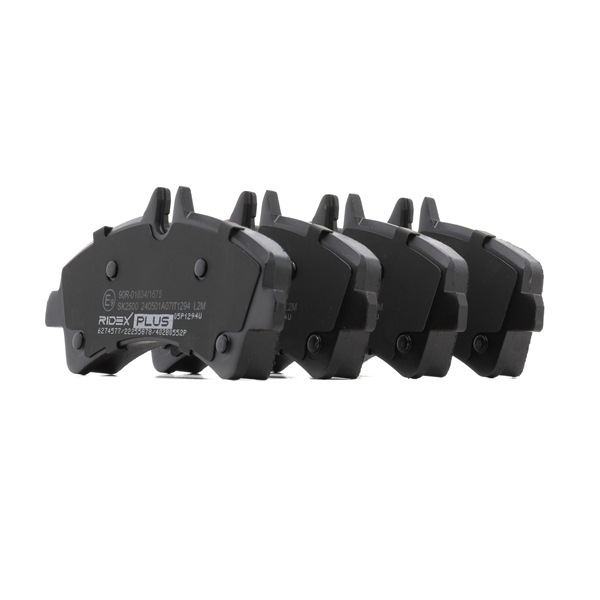 RIDEX PLUS 402B0552P Τακάκια φρένων MERCEDES-BENZ SPRINTER 5-t Δίαυλος 163 PS Πετρέλαιο κόστος