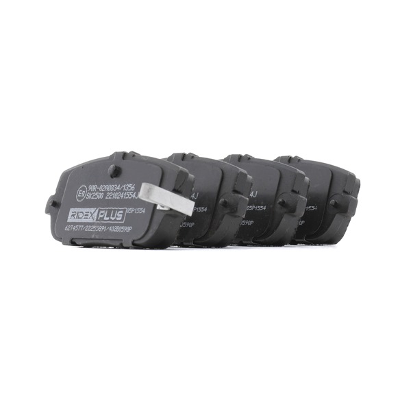 RIDEX PLUS 402B0590P Τακάκια φρένων MAZDA MX-5 3 (NC) 167 PS Βενζίνη κόστος