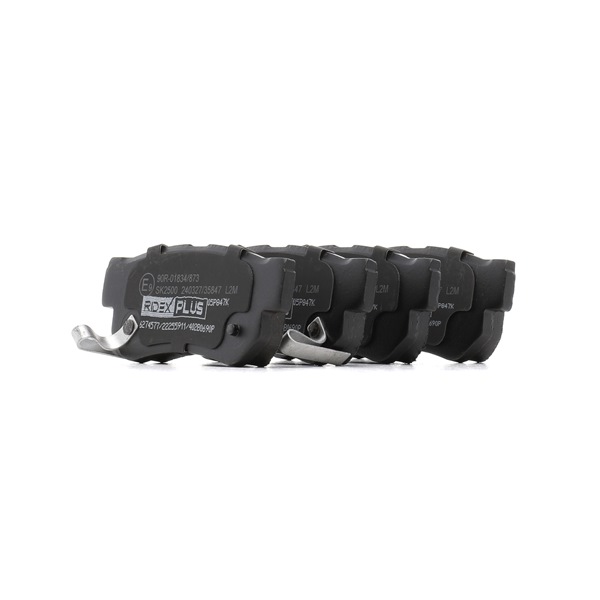 RIDEX PLUS 402B0690P Brzdové platničky HYUNDAI MATRIX (FC) 99 KS Benzín cena