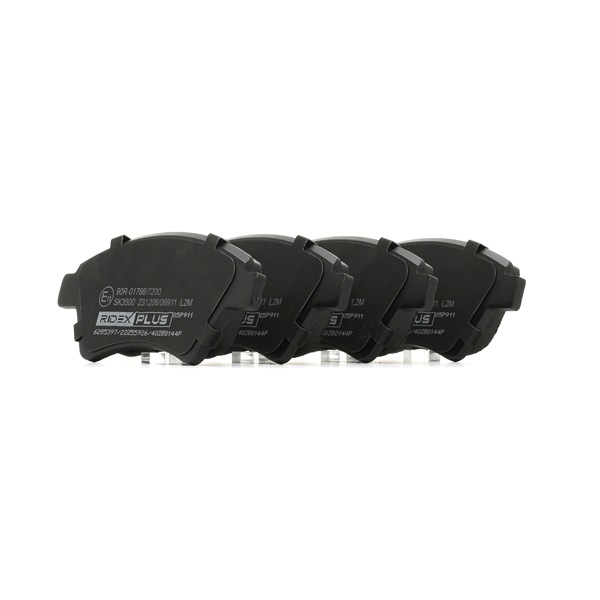 RIDEX PLUS 402B0144P Stabdžių kaladėlės RENAULT Scénic 1 (JA0/1_, FA0_) 102 AG dyzelinas kaina