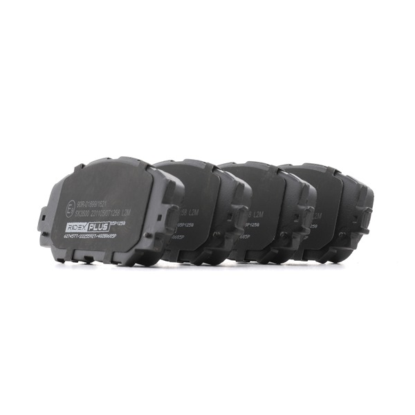 RIDEX PLUS 402B0685P Remblokken TOYOTA COROLLA Saloon (E15_) 105 Pk Benzine kosten