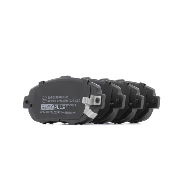 RIDEX PLUS 402B0349P Fékbetét készlet, tárcsafék LEXUS IS I (JCE1_, GXE1_) 219 LE Benzin ár