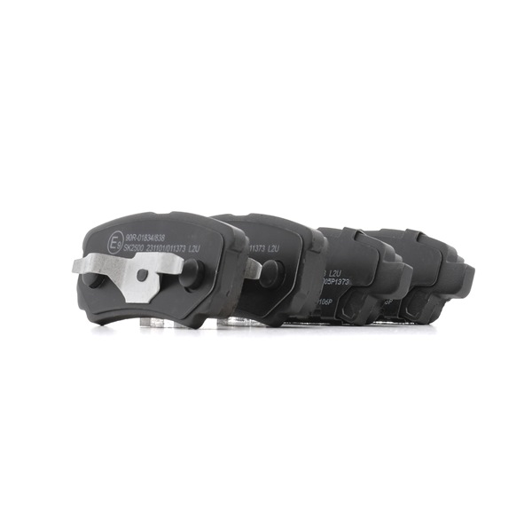 RIDEX PLUS 402B0106P Комплект спирачно феродо, дискови спирачки JEEP COMPASS (MK49) 174 K.C. бензин цена