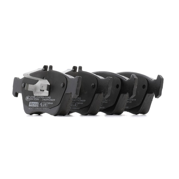 RIDEX PLUS 402B0118P: Klocki hamulcowe Oś przednia