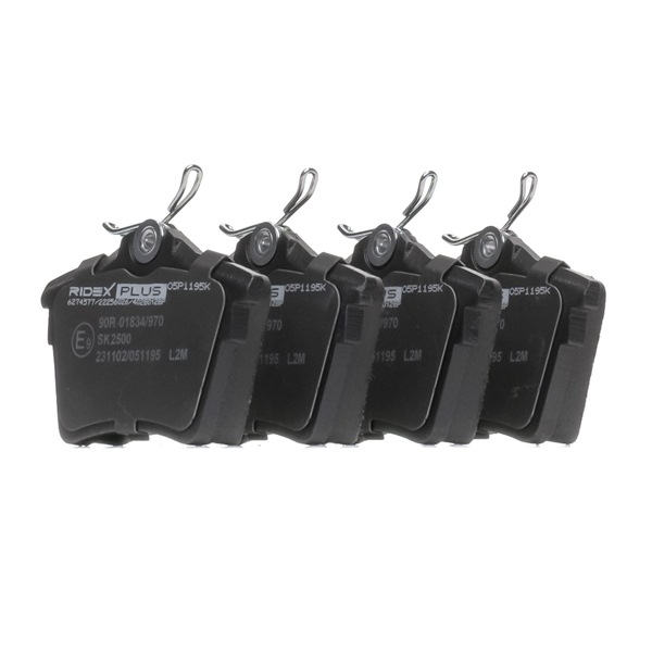 RIDEX PLUS 402B0128P Bremsbeläge CITROЁN C5 3 (RD) 163 PS Benzin Kosten