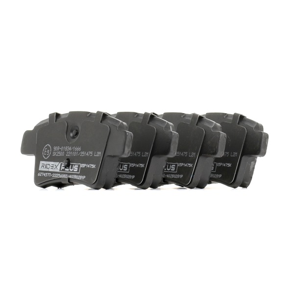 RIDEX PLUS 402B0281P Bremsbeläge CITROЁN C4 Grand Picasso I (UA_) 117 PS Benzin/Ethanol Kosten