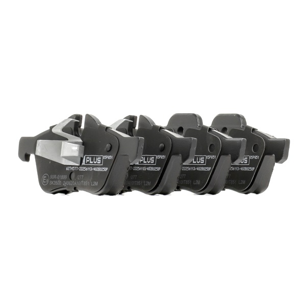 RIDEX PLUS 402B0250P Remblokken MINI Cabrio (R52) 90 Pk Benzine kosten