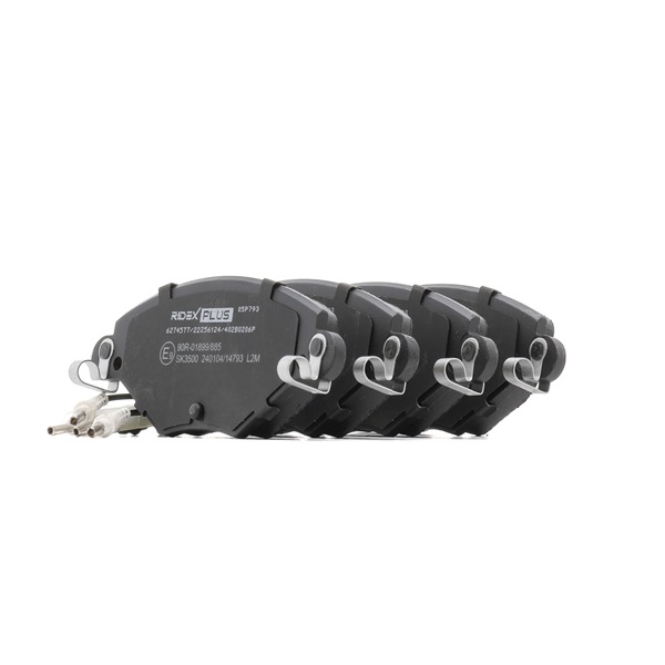 RIDEX PLUS 402B0206P Remblokken CITROЁN C5 II (RC_) 109 Pk Diesel kosten