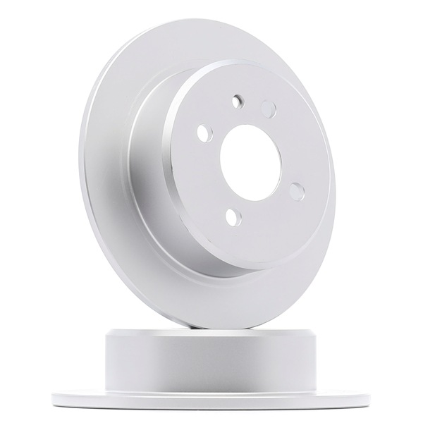 RIDEX PLUS 82B0725P: Спирачен диск задна ос, Ø: 258mm, плътен, Ø: 258mm, без болтове за закрепване на колелата, без колесна главина