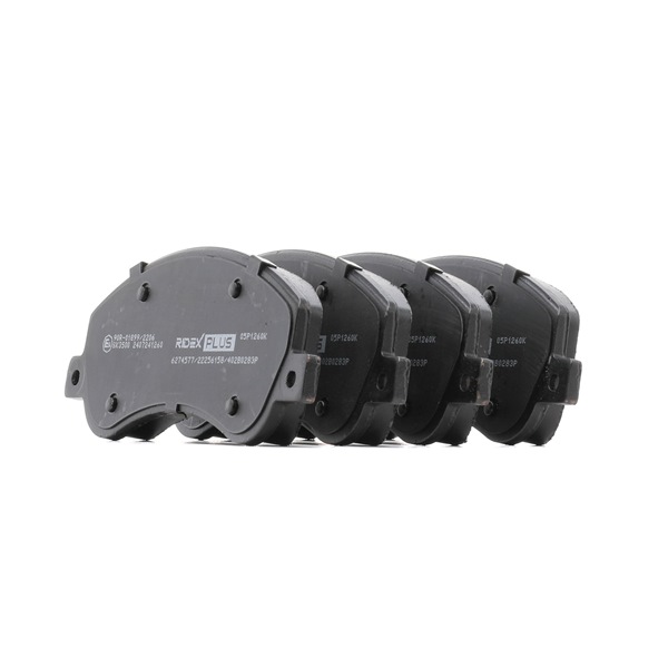 RIDEX PLUS 402B0283P Τακάκια φρένων VW Amarok Φορτηγό πλατφόρμα / Σασσί (S1B, S6B, S7B) 163 PS Πετρέλαιο κόστος