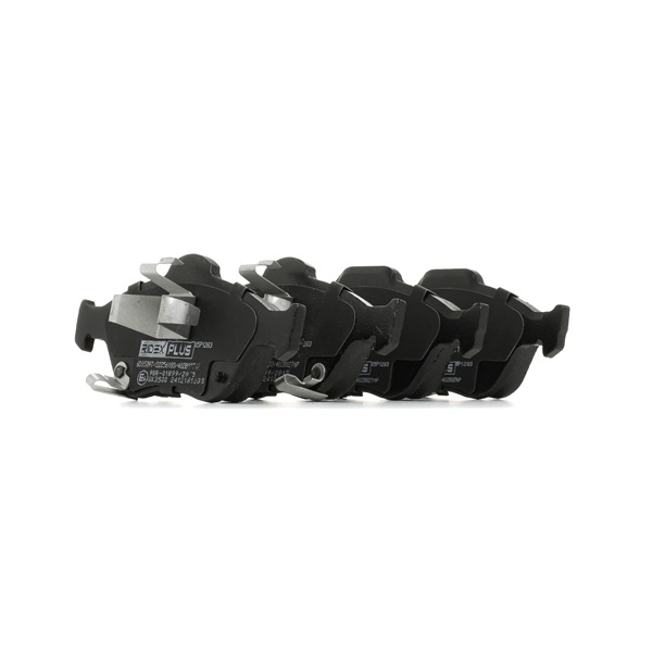 RIDEX PLUS 402B0274P Τακάκια φρένων DAIHATSU CHARADE 99 PS Βενζίνη κόστος
