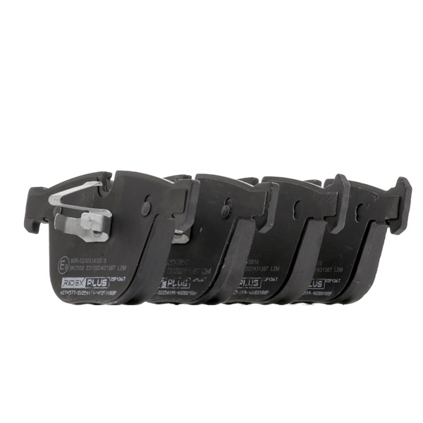RIDEX PLUS 402B0188P Комплект спирачно феродо, дискови спирачки BMW X5 (F15, F85) 231 K.C. дизел цена