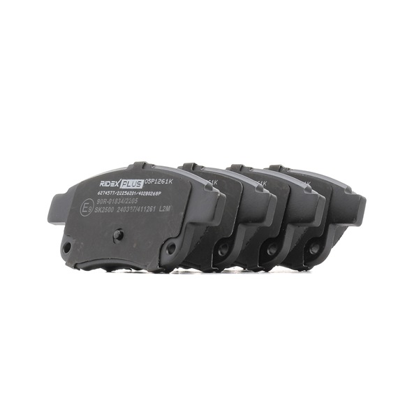 RIDEX PLUS 402B0268P Remblokken FORD Transit Mk6 Flatbed vrachtwagen / Chassis (V347, V348, FM, FN, FF) 140 Pk Diesel kosten