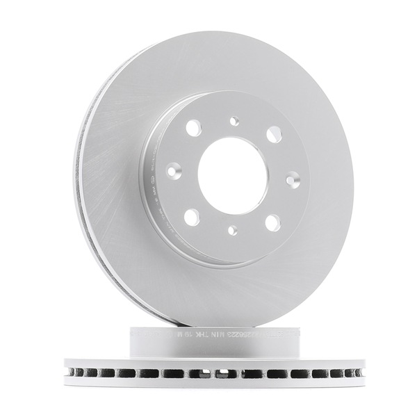 RIDEX PLUS 82B0719P: Brzdový kotúč predna naprava, Ø: 240mm, s vnútorným chladením, Ø: 240mm, bez skrutiek upevnujucich koleso, bez náboja kolesa