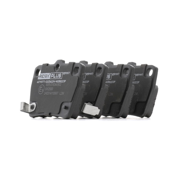 RIDEX PLUS 402B0223P Комплект спирачно феродо, дискови спирачки TOYOTA RAV 4 II (CLA2_, XA2_, ZCA2_, ACA2_) 122 K.C. бензин цена