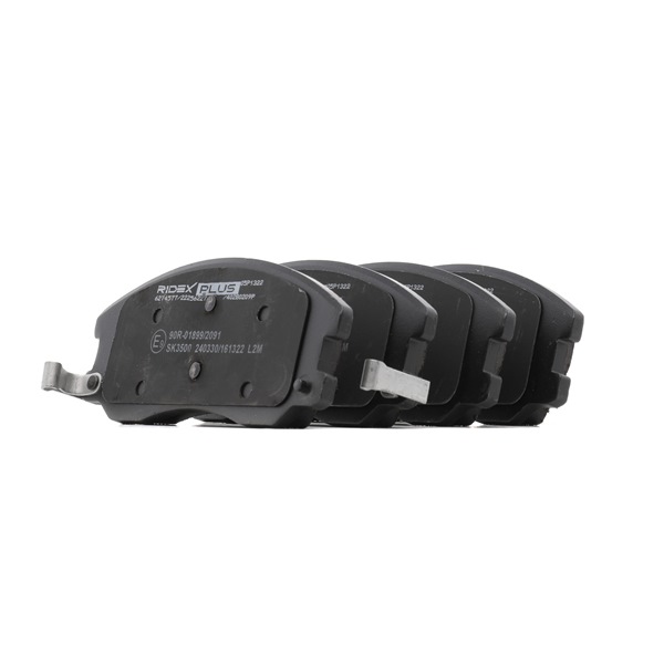 RIDEX PLUS 402B0209P Bremsbeläge CHEVROLET CAPTIVA (C100, C140) 165 PS Benzin Kosten