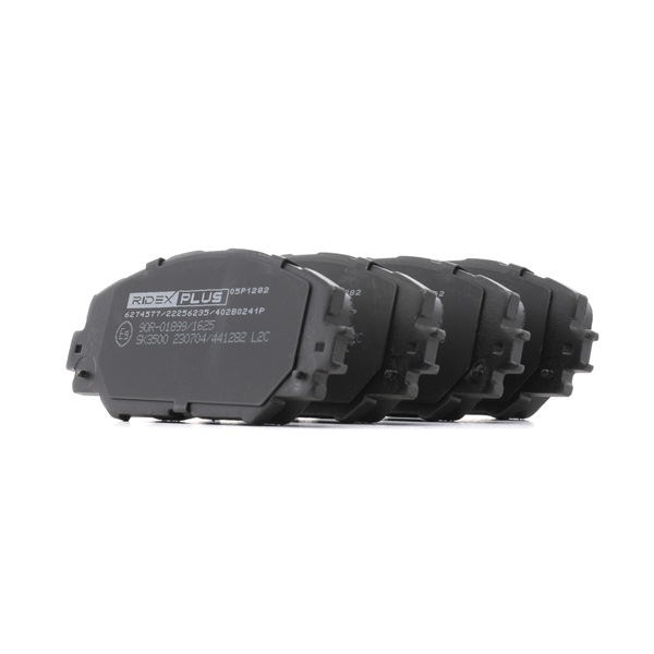 RIDEX PLUS 402B0241P Τακάκια φρένων TOYOTA AURIS (NZE18_, ZRE18_) 139 PS Βενζίνη κόστος