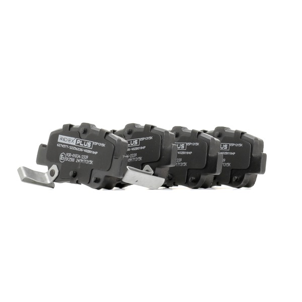 RIDEX PLUS 402B0184P Τακάκια φρένων HYUNDAI i30 (GD) 186 PS Βενζίνη κόστος