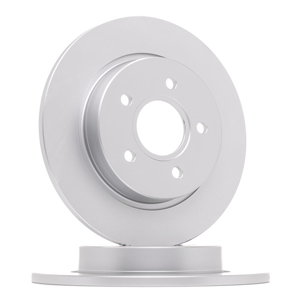 RIDEX PLUS 82B0740P: Féktárcsa hátsótengely, Ø: 271mm, tele, Ø: 271mm, bevonatolt, kerékrögzítő csavar nélkül, kerékagy nélkül