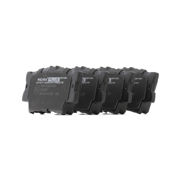 RIDEX PLUS 402B0270P Комплект спирачно феродо, дискови спирачки TOYOTA RAV 4 III (ACA3_, ACE_, ALA3_, GSA3_, ZSA3_) 273 K.C. бензин цена
