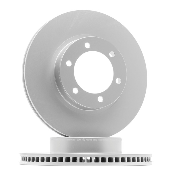 RIDEX PLUS 82B0477P: Bremsscheibe Vorderachse, Ø: 338mm, innenbelüftet, Ø: 338mm, beschichtet, ohne Radbefestigungsbolzen, ohne Radnabe