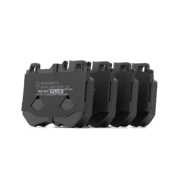 RIDEX PLUS 402B1095P Τακάκια φρένων MERCEDES-BENZ C-class T-modell (S205) 160 PS Πετρέλαιο κόστος