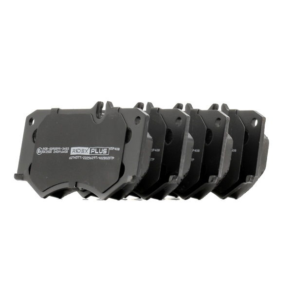 RIDEX PLUS 402B0207P Plăcuțe de frână VW LT 40-55 I Camion cu platformă / Sasiu (293-909) 92 CP motor diesel cat costa
