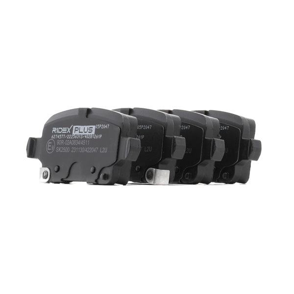 RIDEX PLUS 402B1261P Bremsbeläge OPEL INSIGNIA Caravan 210 PS Diesel Kosten