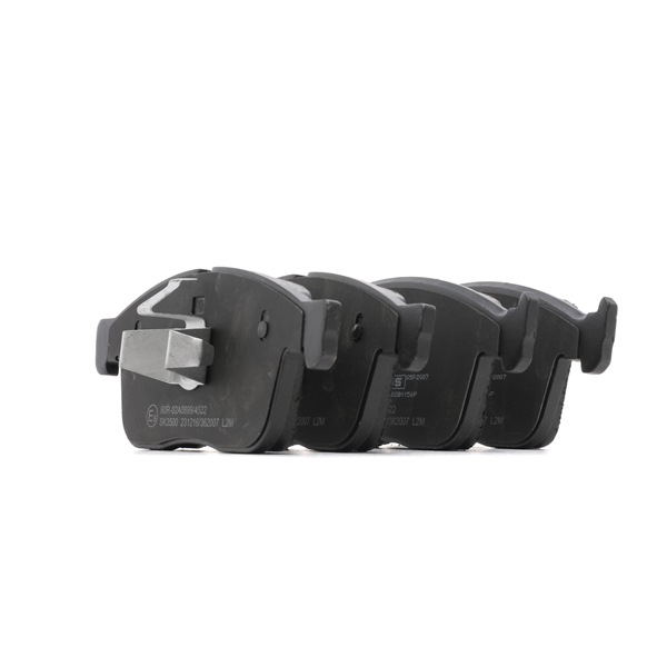 RIDEX PLUS 402B1156P: Bremsbeläge Vorderachse, ohne Zubehör