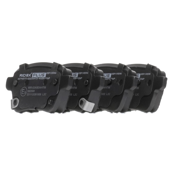 RIDEX PLUS 402B1126P Remblokken OPEL Corsa E Hatchback (X15) 75 Pk Diesel kosten