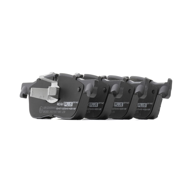 RIDEX PLUS 402B1118P: Bremsbeläge Vorderachse