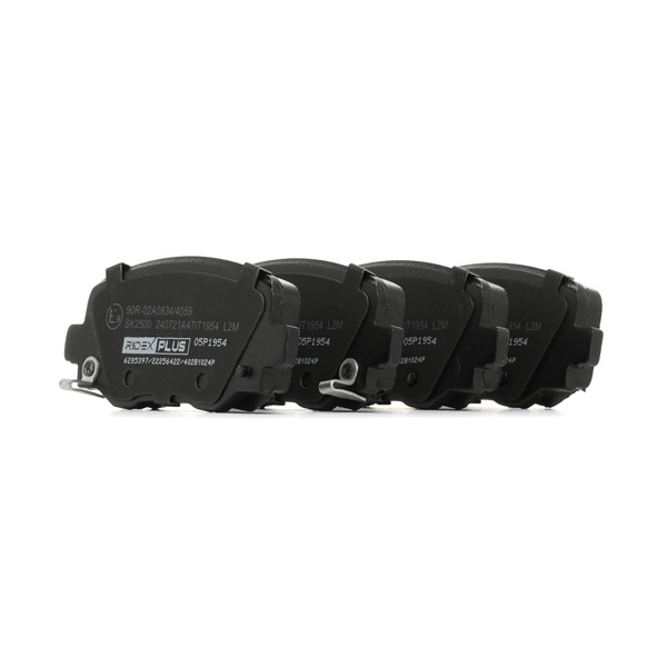 RIDEX PLUS 402B1024P Bremsbeläge FIAT 500X (334_) 136 PS Diesel Kosten