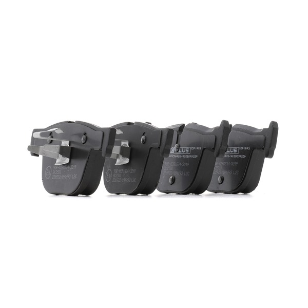RIDEX PLUS 402B0925P: Klocki hamulcowe Oś tylna