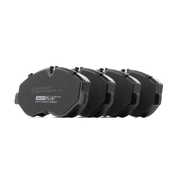 RIDEX PLUS 402B0996P Τακάκια φρένων MERCEDES-BENZ SPRINTER 3-t Δίαυλος (906) 129 PS Πετρέλαιο κόστος