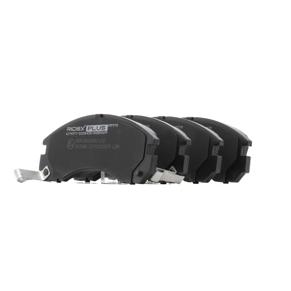 RIDEX PLUS 402B0069P Bremseklodser MITSUBISHI ECLIPSE 1 (D2A) 214 HK Benzin hvad koster