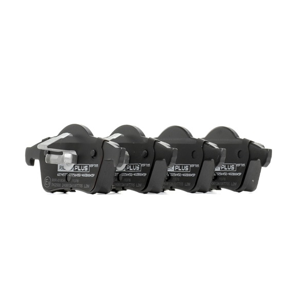 RIDEX PLUS 402B0045P Stabdžių kaladėlės VOLVO V70 2 (SW) 265 AG benzinas kaina
