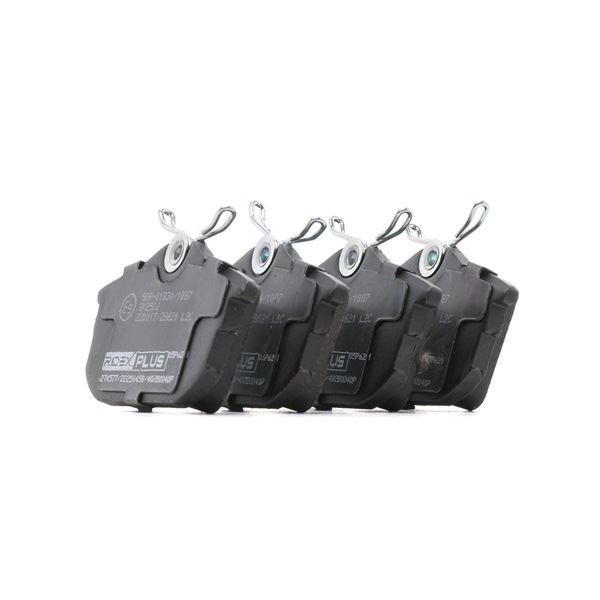 RIDEX PLUS 402B0040P Bremseklodser MITSUBISHI COLT 6 (Z3A, Z2A) 147 HK Benzin hvad koster