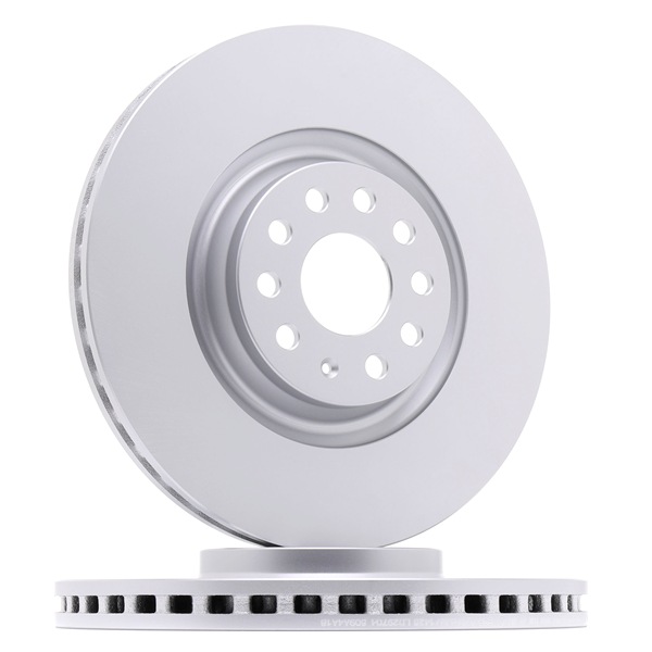 RIDEX PLUS 82B0828P: Remschijf Vooras, Ø: 340,0mm, Geventileerd, Grijs gietijzer, Ø: 340,0mm, Gecoat, Met schroeven