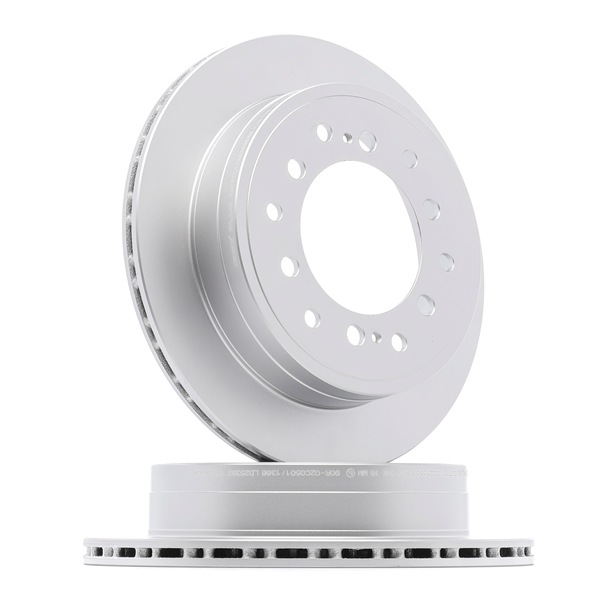 RIDEX PLUS 82B1463P: Remschijf Achteras, Ø: 312mm, interne ventilatie, Ø: 312mm, Gecoat, Zonder wielbevestigingsbout, Zonder wielnaaf