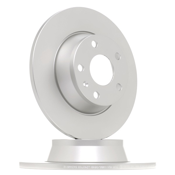 RIDEX PLUS 82B0871P: Jarrulevy Taka-akseli, Ø: 286mm, täysi, Ø: 286mm, Ruuvilla